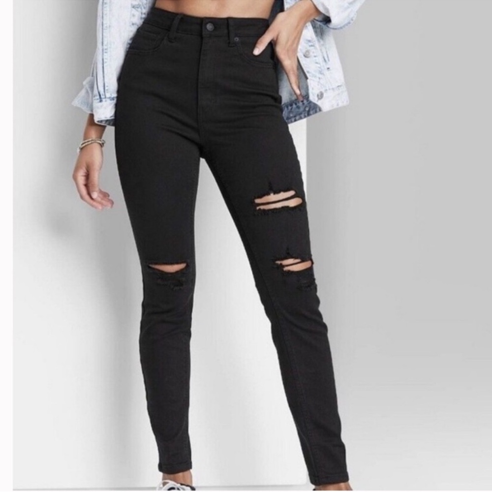 Women’s Wild Fable Black Skinny Jeans